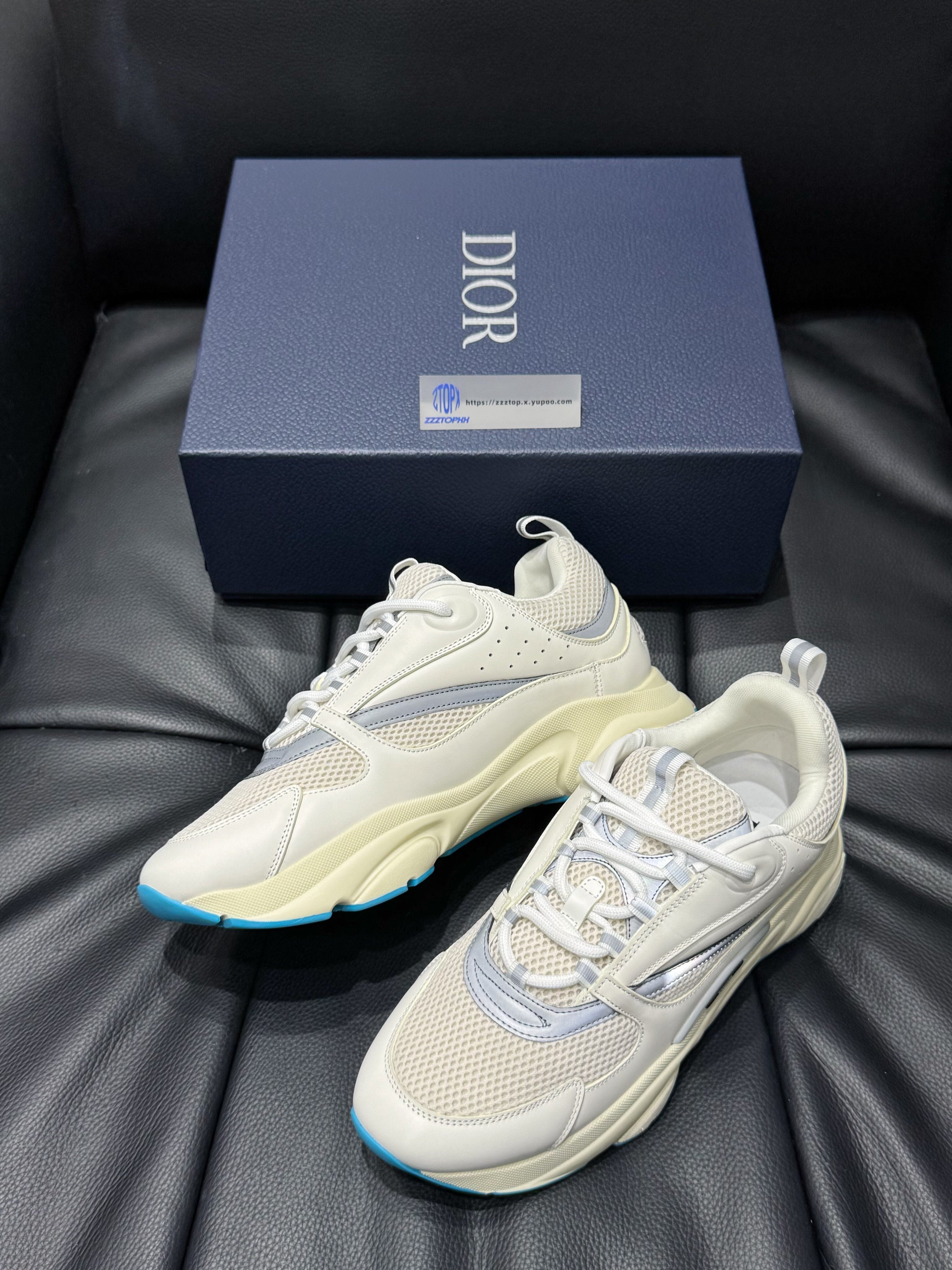 B22 white Dior sneakers