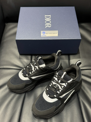 B22 Black Dior sneakers