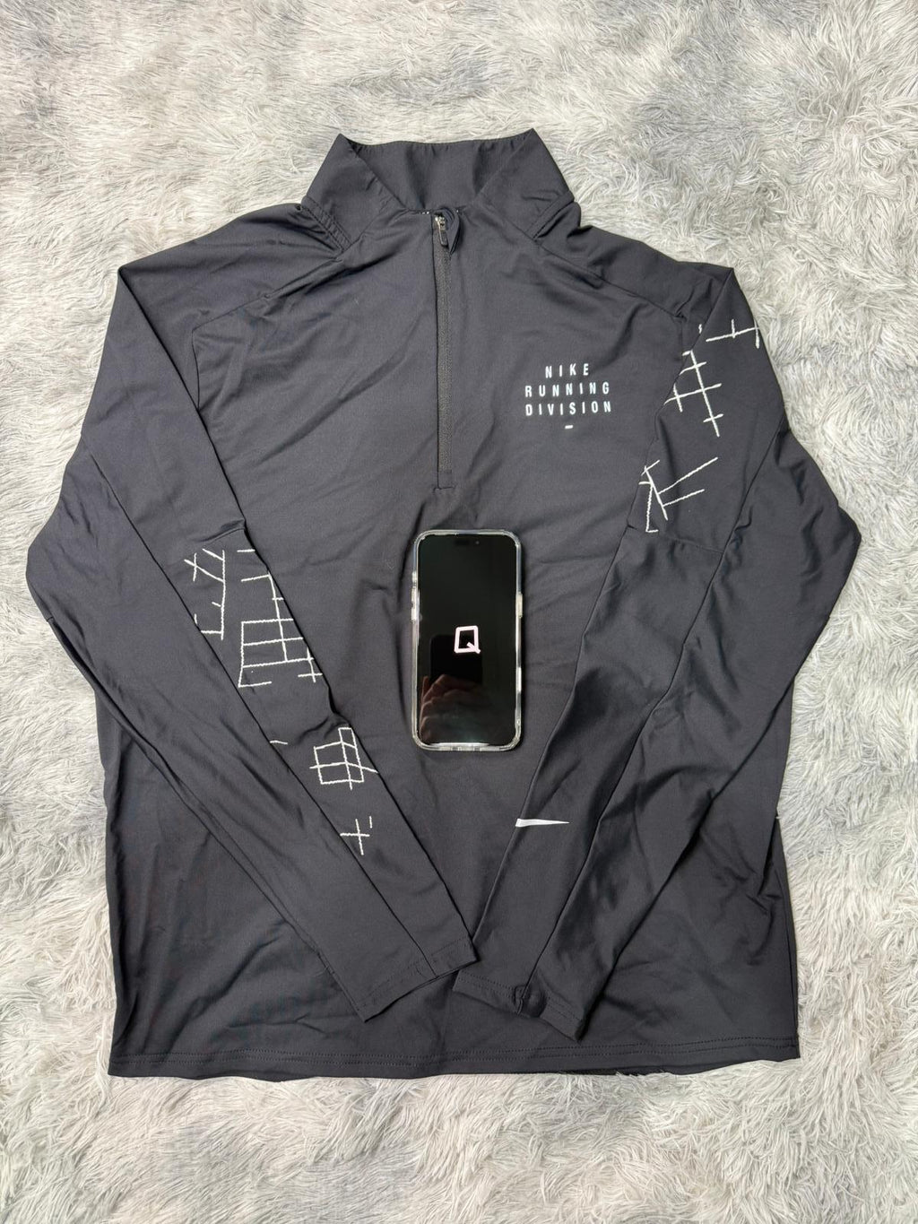 Pull Zip Division Noir