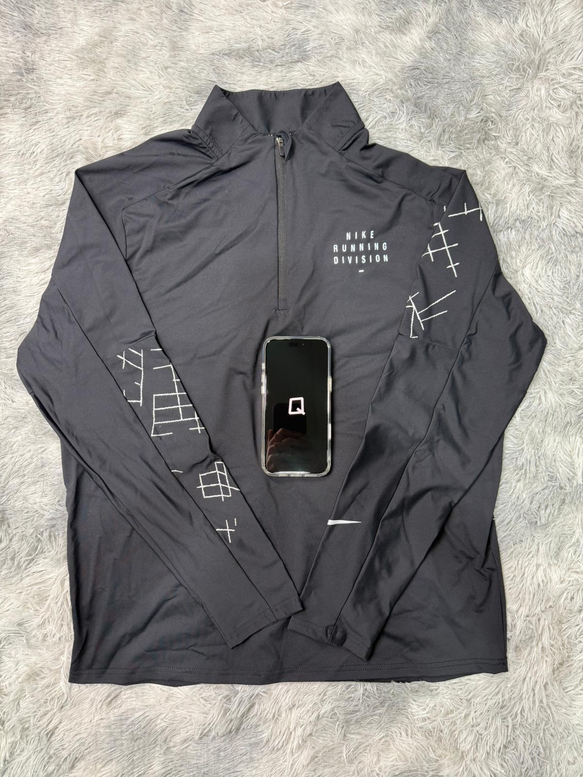 Pull Zip Division Noir