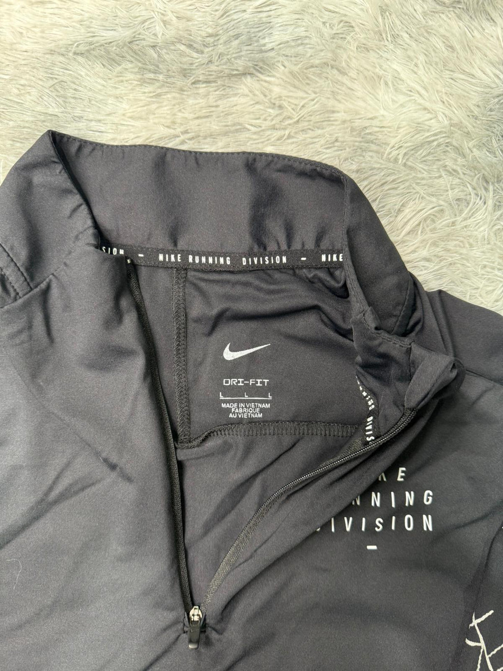 Pull Zip Division Noir