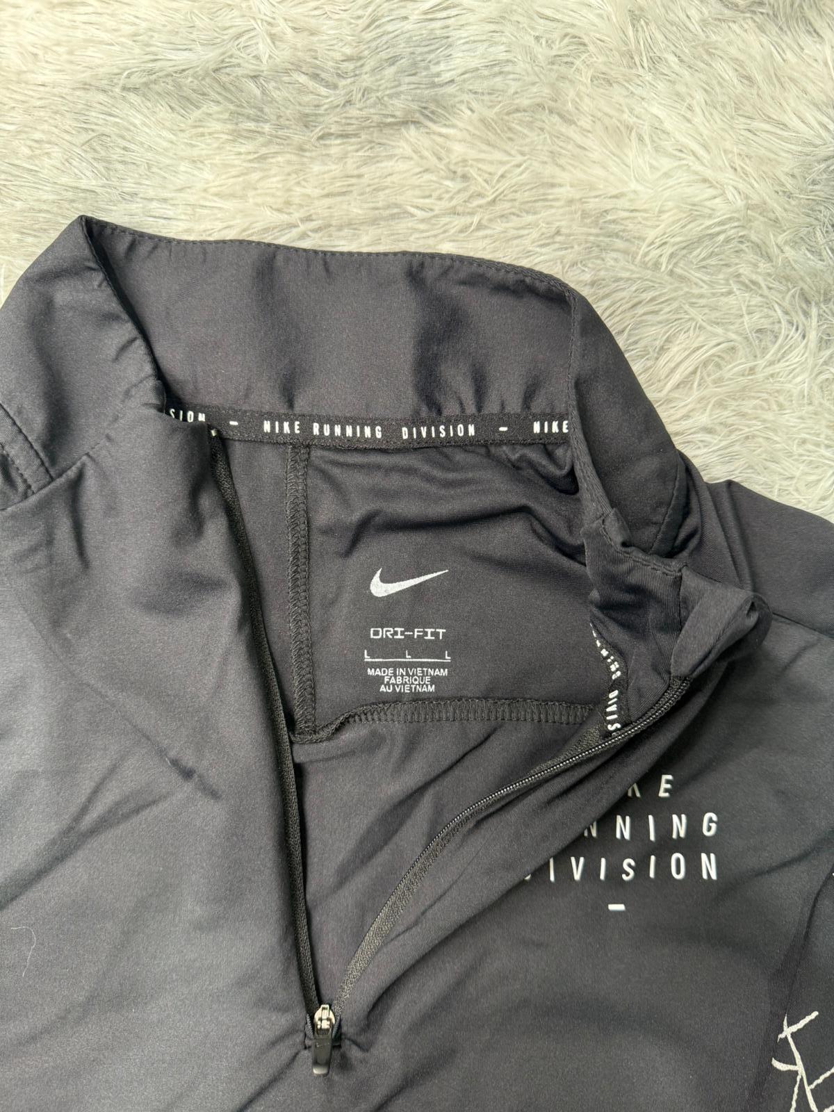 Pull Zip Division Noir